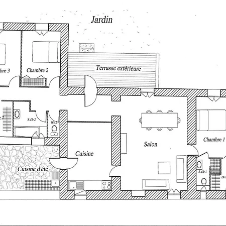Lutece - Casadibastia - Vue Villa