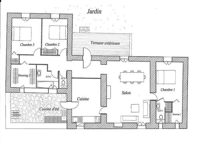 Lutece - Casadibastia - Vue וילה